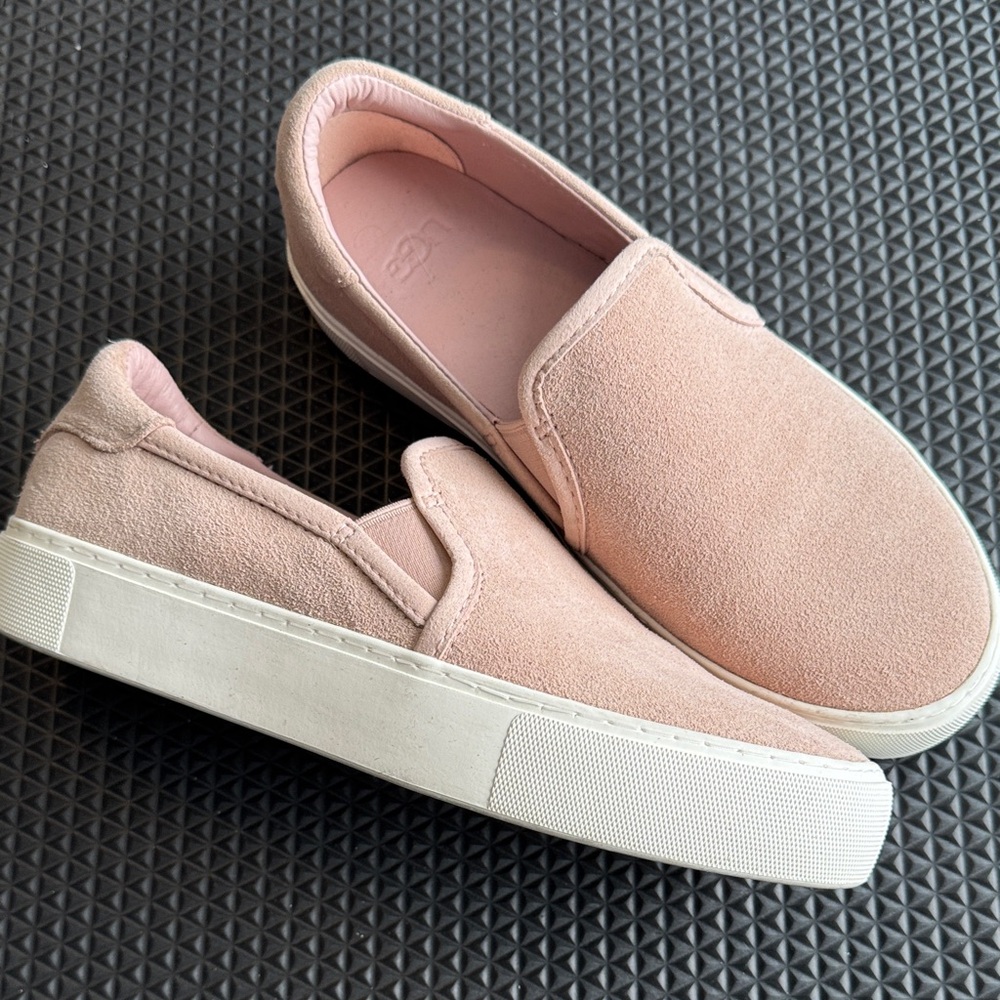 UGG Women's Light Pink Slip-On Sneakers